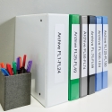 DYMO LW - Small Lever Arch File Labels - 38 x 190 mm - S0722470 DYMO LW - Small Lever Arch File Labels - 38 x 190 mm - S0722470