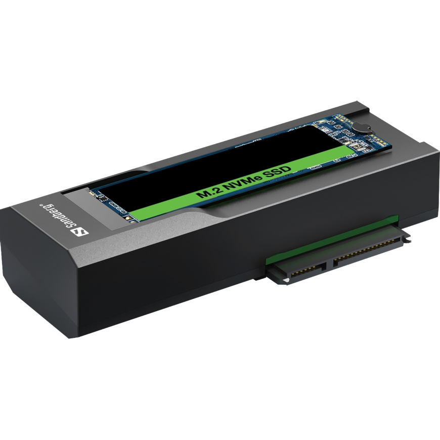 Sandberg 136-49 tallennusaseman telakointiasema USB 3.2 Gen 2 (3.1 Gen 2) Type-C Musta – 2