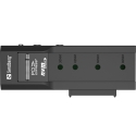 Sandberg 136-49 HDD/SSD dokstacija USB 3.2 Gen 2 (3.1 Gen 2) Type-C Melns Sandberg 136-49 HDD/SSD dokstacija USB 3.2 Gen 2 (3.1 Gen 2) Type-C Melns