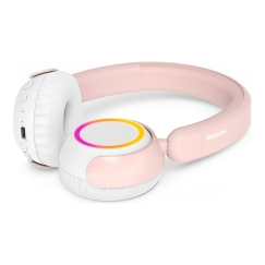 Philips TAK4200 Headset Wired & Wireless Head-band Calls/Music Bluetooth Pink, White