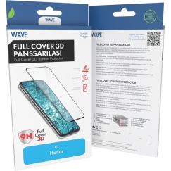 Wave Full Cover 3D panssarilasi, Honor Magic 8 Pro 5G, musta kehys
