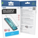 Wave Full Cover 3D stikls, Honor Magic 8 Pro 5G, melns rāmis Wave Full Cover 3D stikls, Honor Magic 8 Pro 5G, melns rāmis