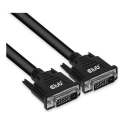CLUB3D DVI-D Dual Link (24+1) Cable Bidirectional M/M 10m/32.8ft 28AWG