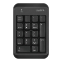 LogiLink ID0201 ciparu klaviatūra Portatīvais dators Bluetooth sistēma Melns LogiLink ID0201 ciparu klaviatūra Portatīvais dators Bluetooth sistēma Melns