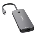 Verbatim CMH-08 USB Type-C 5000 Mbit/s Silver Verbatim CMH-08 USB Type-C 5000 Mbit/s Silver