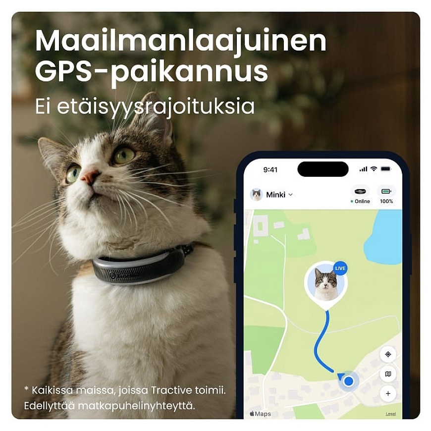 Tractive CAT 6 Mini – GPS -paikannuslaite – 2