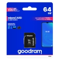 Goodram M1AA 64 GB MicroSDXC UHS-I Klass 10 Goodram M1AA 64 GB MicroSDXC UHS-I Klass 10