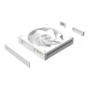 Zalman ZM-DF120R, 120 mm Daisy Chain -tuuletin, käänteinen, 2300RPM, valkoinen Zalman ZM-DF120R, 120 mm Daisy Chain -tuuletin, käänteinen, 2300RPM, valkoinen