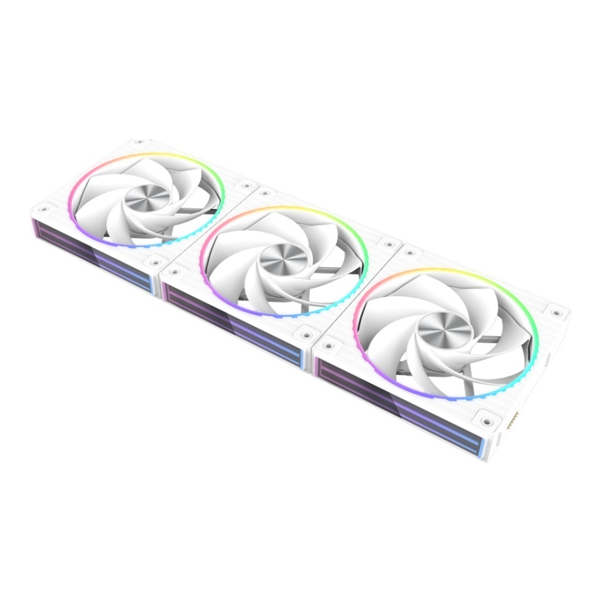 Zalman ZM-DF120R, 120mm Daisy Chain Fan, Reverse, 2300RPM, White – 5