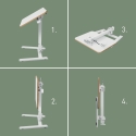 Leitz 65880001 püstijala-töölaud Valge Leitz 65880001 püstijala-töölaud Valge