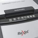 Rexel Optimum AutoFeed+ 130X paperisilppuri Ristiinleikkaava 55 dB 22 cm Musta, Hopea Rexel Optimum AutoFeed+ 130X paperisilppuri Ristiinleikkaava 55 dB 22 cm Musta, Hopea