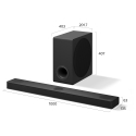 LG S80TY Musta 3.1.3 kanavaa 480 W LG S80TY Musta 3.1.3 kanavaa 480 W