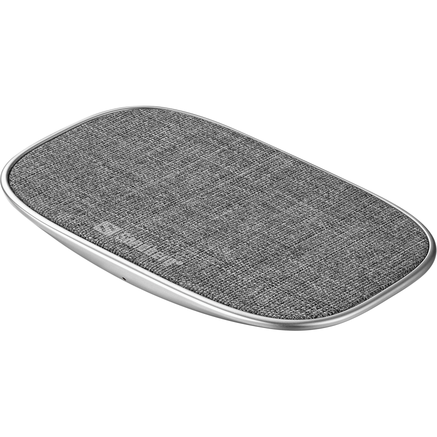 Sandberg Wireless Charger Deck 15W Универсальная Алюминий, Серый USB Беспроводная зарядка Для помеще