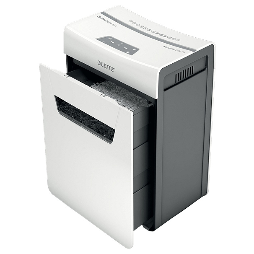 Leitz 80950000 paberihunt Micro-cut tüüpi purustaja Hall, Valge – 5