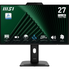 MSI PRO MP272PMG монитор для ПК 68,6 cm (27") 1920 x 1080 пикселей Full HD ЖК Черный