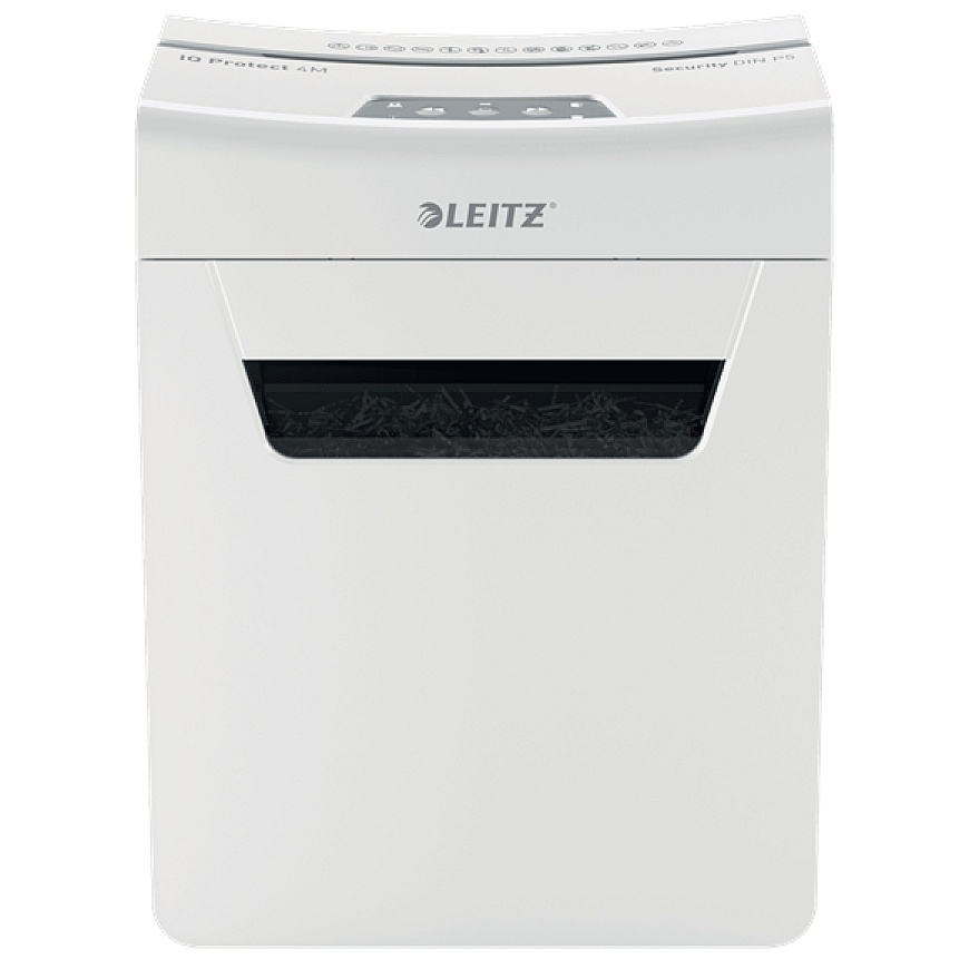 Leitz 80940000 paberihunt Micro-cut tüüpi purustaja Hall, Valge – 2