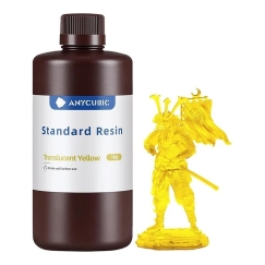 ANYCUBIC Standarta sveķi (caurspīdīga dzeltena)