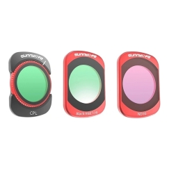 Набор фильтров Sunnylife Pocket 4/3 CPL ND16 1/4 Black Mist