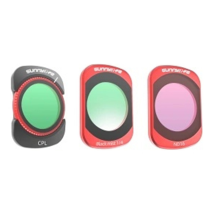 Набор фильтров Sunnylife Pocket 4/3 CPL ND16 1/4 Black Mist – 2