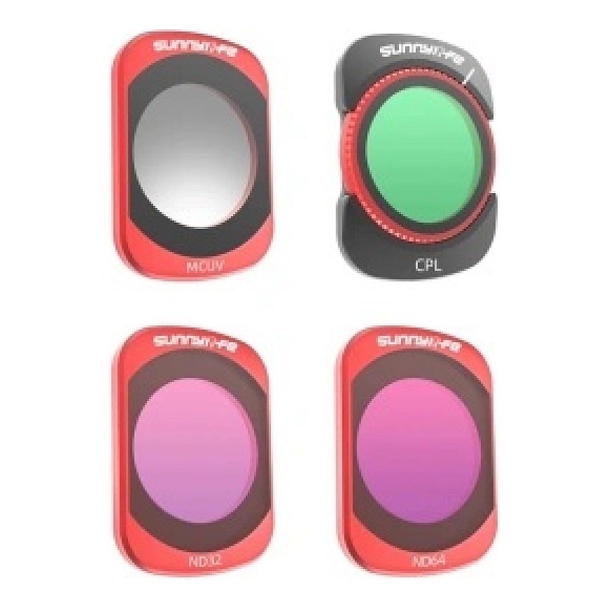 Sunnylife Pocket 4/3 MCUV CPL ND32/64 filtras rinkinys – 2