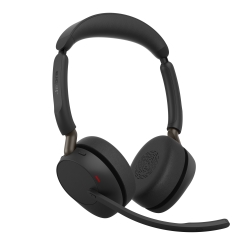 Jabra Evolve3 65 Kõrvaklapp Juhtmevaba Peavõru Kontor/kõnekeskus USB tüüp-C Bluetooth Must