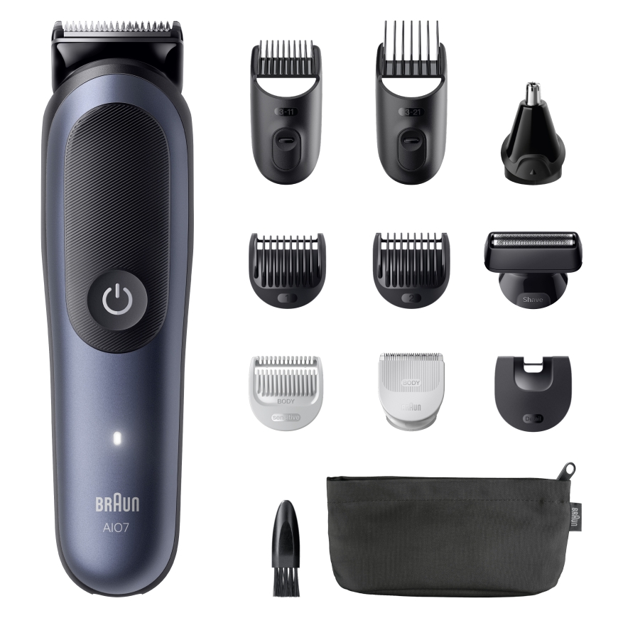 Braun 80789907 bārdas/matu trimmeris Tumši zils 21 Litija jons – 3