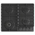 Gorenje Hob GW642AB Gas, Number of burners/cooking zones 4 Gorenje Hob GW642AB Gas, Number of burners/cooking zones 4