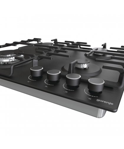 Gorenje Hob GW642AB Gas, Number of burners/cooking zones 4 – 7