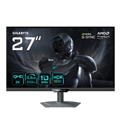 GIGABYTE G27Q20 tietokoneen litteä näyttö 68,6 cm (27") 2560 x 1440 pikseliä Quad HD LED Musta