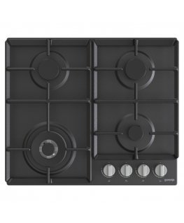 Hob Gorenje Hob GW641EXB Gas, Number of burners / cooking zones 4, Mechanical, Black