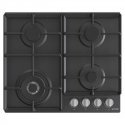 Gorenje Hob GW641EXB Gas, Number of burners/cooking zones 4
