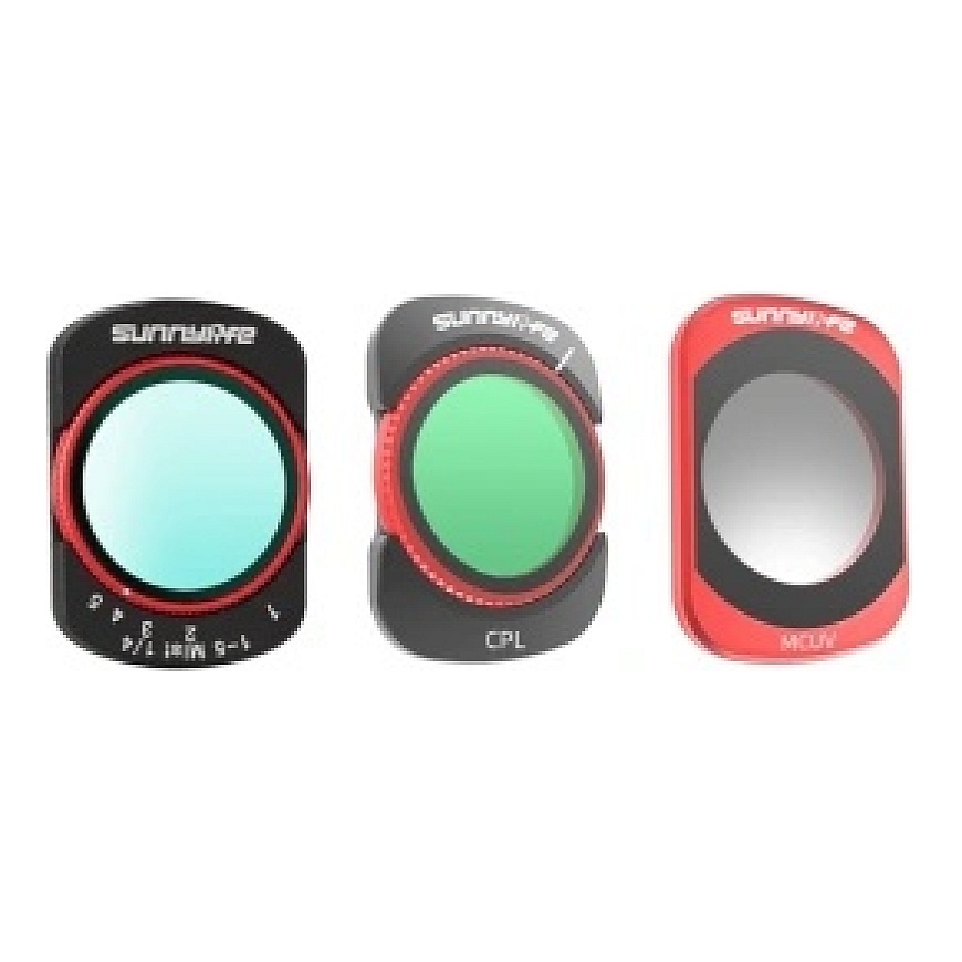 Sunnylife-suodatinsetti Osmo Pocket 4/Pocket 3: VND2-32, CPL, MCUV, Black Mist 1/4 – 2