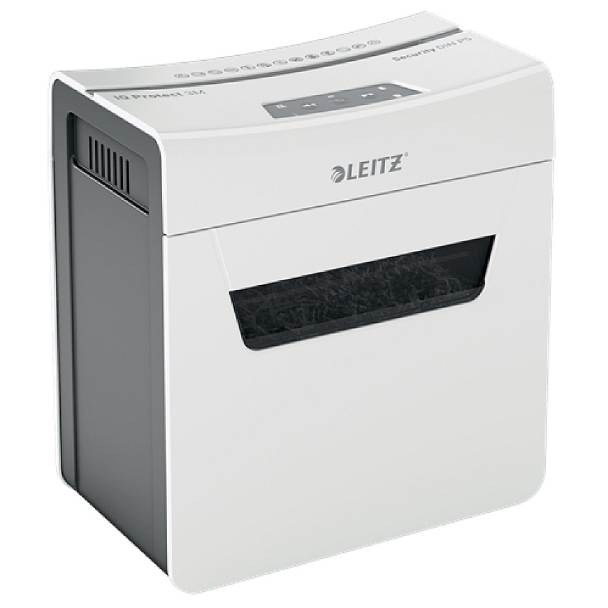 Leitz 80930000 paberihunt Micro-cut tüüpi purustaja Hall, Valge – 3