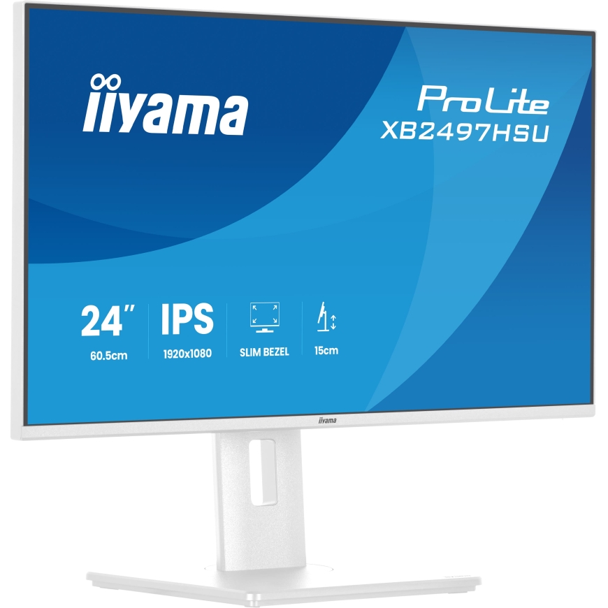 iiyama ProLite XB2497HSU-W1 computer monitor 60.5 cm (23.8") 1920 x 1080 pixels Full HD LED White – 5