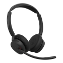 Jabra Evolve3 45 MS - USB-A with Dongle - Stereo (Charging Stand) Jabra Evolve3 45 MS - USB-A with Dongle - Stereo (Charging Stand)