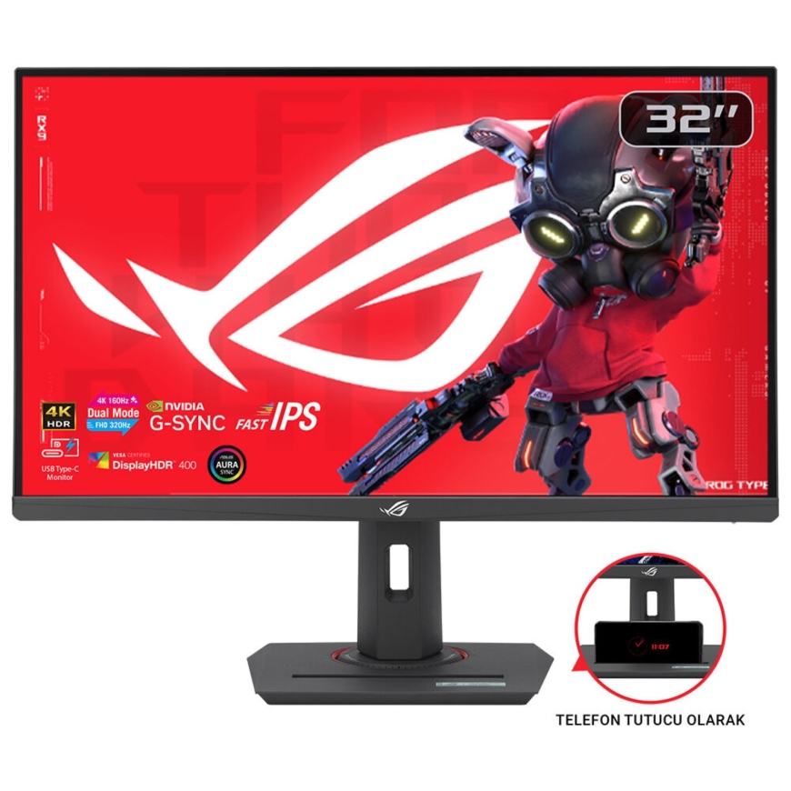 ASUS ROG Strix XG32UCG монитор для ПК 80 cm (31.5") 3840 x 2160 пикселей 4K Ultra HD ЖК Черный