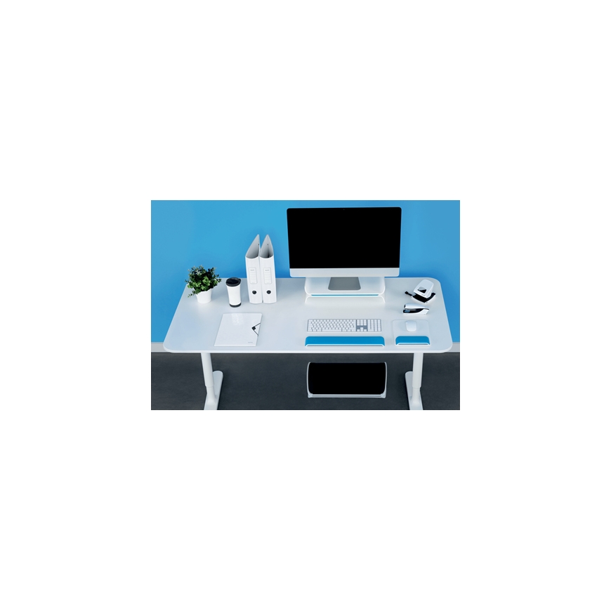 Leitz 65040036 подставка / крепление для мониторов 68,6 cm (27") Стол Синий, Белый – 5
