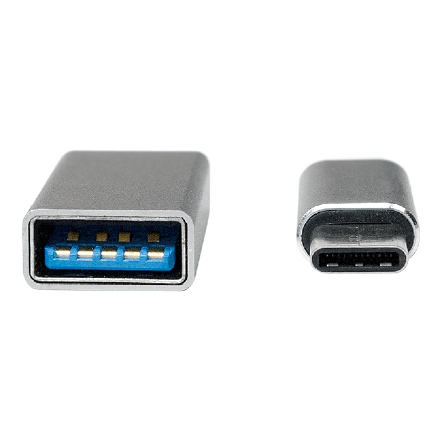 LogiLink AU0040 kaabli soomuutja USB 3.1 C USB 3.0 A, Micro USB 2.0 Alumiinium – 3