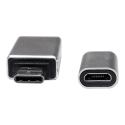 LogiLink AU0040 kaapelin sukupuolenvaihtaja USB 3.1 C USB 3.0 A, Micro USB 2.0 Alumiini LogiLink AU0040 kaapelin sukupuolenvaihtaja USB 3.1 C USB 3.0 A, Micro USB 2.0 Alumiini