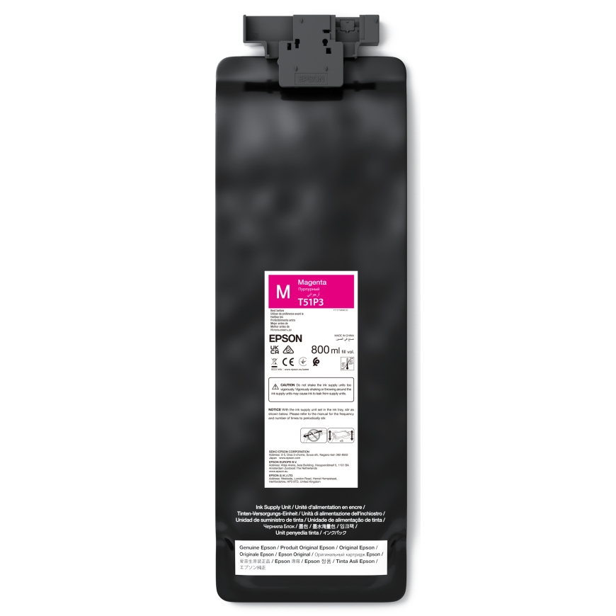 Epson UltraChrome GS3 mustekasetti 1 kpl Alkuperäinen Magenta