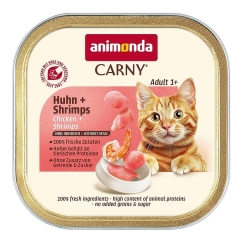 ANIMONDA Carny Adult Chicken and Shrimp - wet cat food - 85g