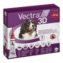 CEVA Vectra 3D (vairāk par 40kg) - pretparazītu pilieni suņiem - 3 x 8ml CEVA Vectra 3D (vairāk par 40kg) - pretparazītu pilieni suņiem - 3 x 8ml