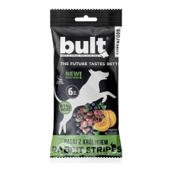 BULT Tasty Strips Superfoods triušio - šunų skanėstas - 6 vnt.