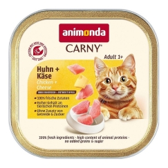 ANIMONDA Carny Adult Chicken and Cheese - wet cat food - 85g