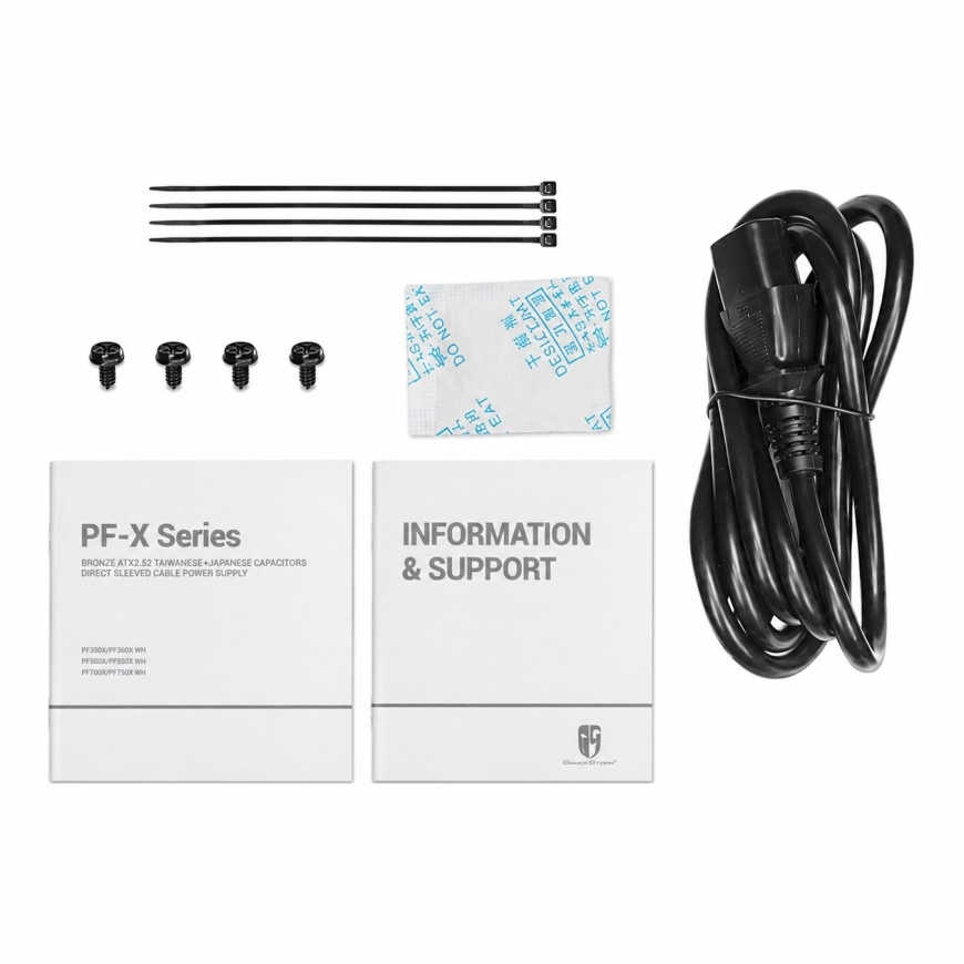DEEPCOOL PF550X-FE PC Power Supply, Black – 5