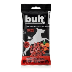 BULT Tasty Strips Superfoods liellopa mono - suņu kārums - 6gab.