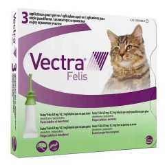 CEVA Vectra Felis - blusu pilieni kaķiem - 3gab.