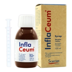 SCANVET InflaCeum - papildai šunims ir katėms - 100ml