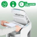 Leitz IQ OptiMax Autofeed Home Office 150 P5 Micro Cut Paper Shredder Leitz IQ OptiMax Autofeed Home Office 150 P5 Micro Cut Paper Shredder