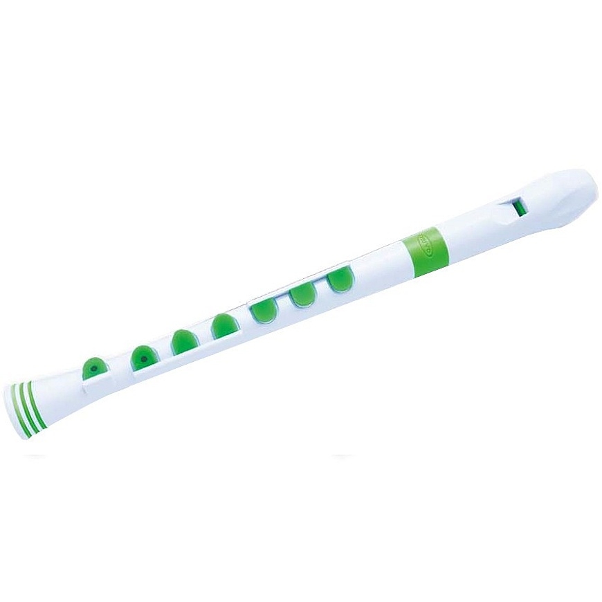NUVO Recorder+ soprano fleita, balta ir žalia